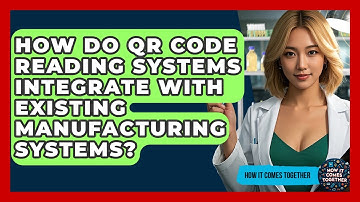 How Do QR Code Reading Systems Integrate With Existing Manufacturing Systems?