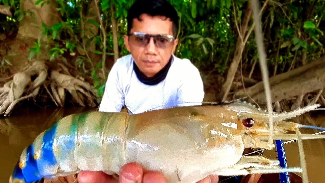 Я поймал лучшего монстра с синим когтем. Речная рыбалка