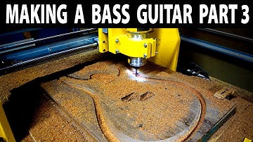 Making A Highline Bass Guitar Part 3: Making the Body