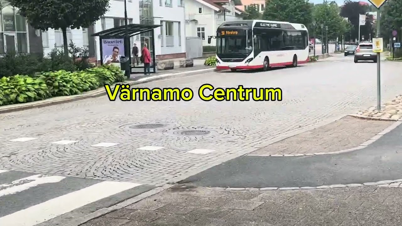 Bus Ride & Bus Ride With Linje 500 Till Värnamo & Promenad.M.M.2024.07.26.