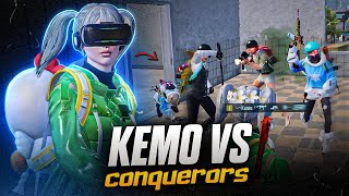 KEMO The Conquerors Rampage! | [0.1sec Reflex] | BGMI 🔱