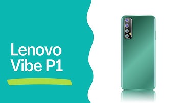 Lenovo Vibe P1 new phone that has a fingerprint sensor