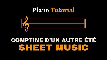 Yann Tiersen - Comptine D