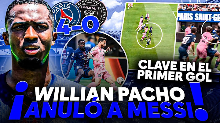🤩🇪🇨 Narrador ARGENTINO ADMITE que WILLIAN PACHO ANULÓ a LEO MESSI: “Es el MEJOR CENTRAL del MUNDO”