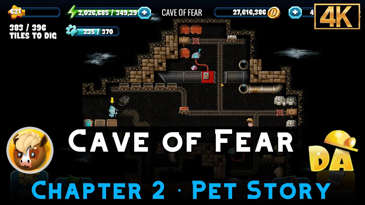 Cave of Fear | Chapter 2 - Pets #7 | Diggy's Adventure