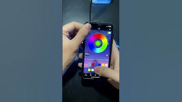 Hướng dẫn sử dụng dây Led RGB - dây led rgb 16 triệu màu điều khiển bằng điện thoại