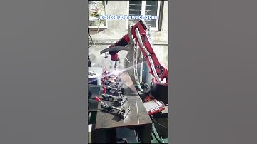 Small robot welding show #robot #industrialrobot #borunte #machine #welding