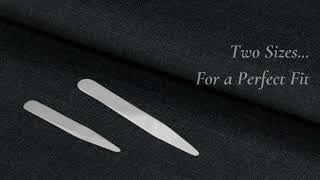 Lanam Shop Mens Sterling Silver Collar Stays