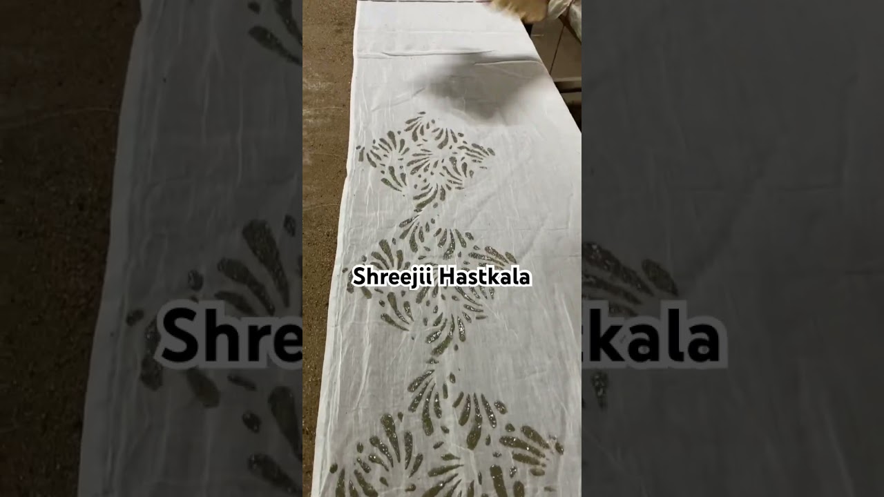 Hand Block Dabu Print Process 