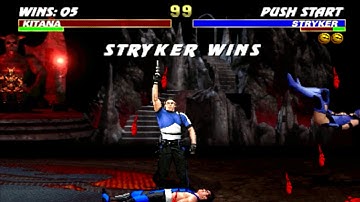 UMK3 | CPU Double Hit Abuse