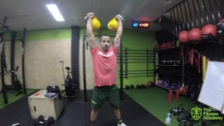 Double Kettlebell Power Cluster (TFA)