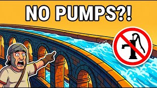 How Roman Aqueducts Worked (No Pumps Needed)