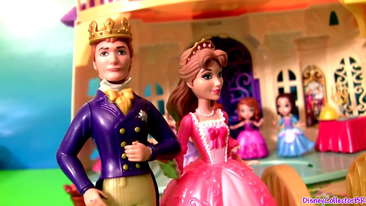 Sofia the First Magical Talking Castle Disney Princess Amber Talking Clover the