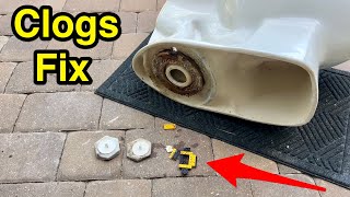 Toilet always clogging? How to unclog it for good - easy DIY fix.