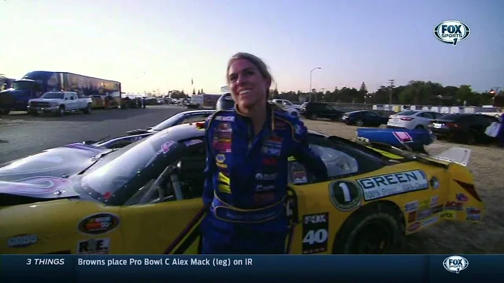 Heather DeBeaux racing