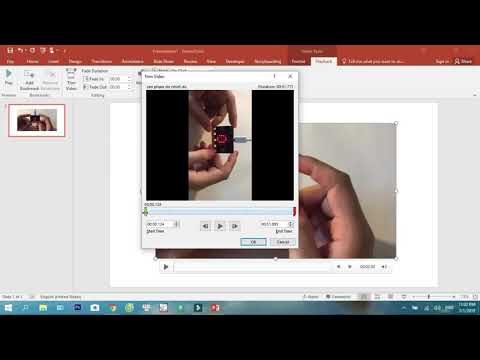 Video Cắt video trên PowerPoint và cách tạo Bookmark trên... - youtube