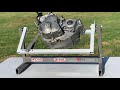 How To Make a Dirt Bike Engine Stand At Home!