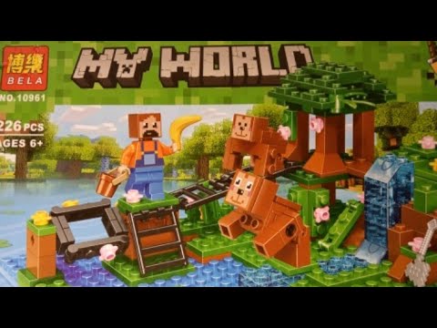 Обзор конструктора Minecraft 10961 \