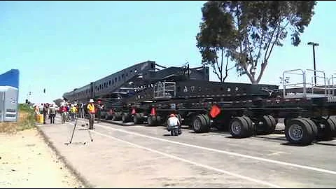 Nuclear waste vehicle prepares for transport - 2011-07-27