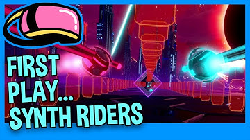 SYNTH RIDERS OCULUS QUEST FIRST IMPRESSIONS - Get your Beat Saber 80s style on!