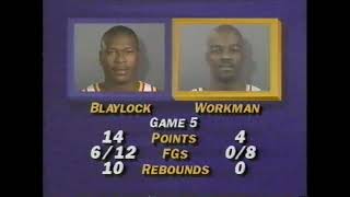 1994 NBA Playoffs Eastern Conference Semifinals #1 Hawks vs #5 Pacers Game 6 Full Game