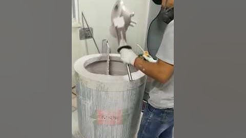 Precision casting shell making