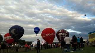 Bristol international balloon fiesta 2013 timelapse