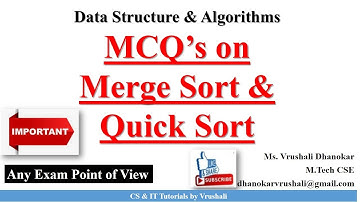 DSA MCQ Part 11: MCQ