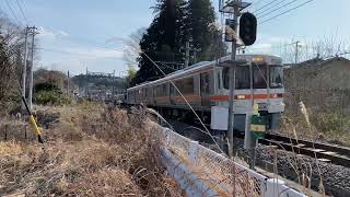 天竜峡駅　313系発車　岡谷行き