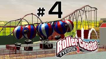 Roller Coaster Tycoon 3 | Building a New Park With Custom Scenery and Time Lapse Part 4