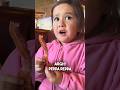 Little girls hilarious reaction to bacon being peppa pig 