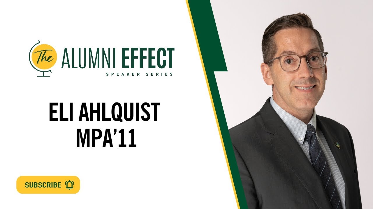 The Alumni Effect: Eli Ahlquist - YouTube