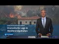 tagesschau 20:00 Uhr, 06.08.2021: Waldbrände in Griechenland und der Türkei