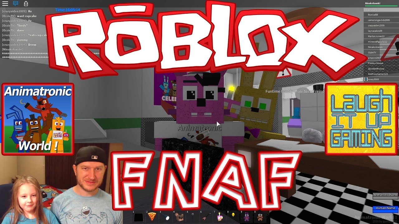 Roblox Animatronic World Killer Fnaf Robots Play Dress Up Youtube