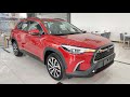 2022 Toyota Corolla Cross Red Color - Elegant 5 Seats SUV | Exterior and Interior Walkaround