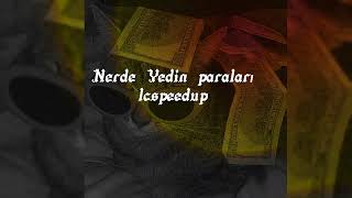 Nerde yedin paraları [speed up]