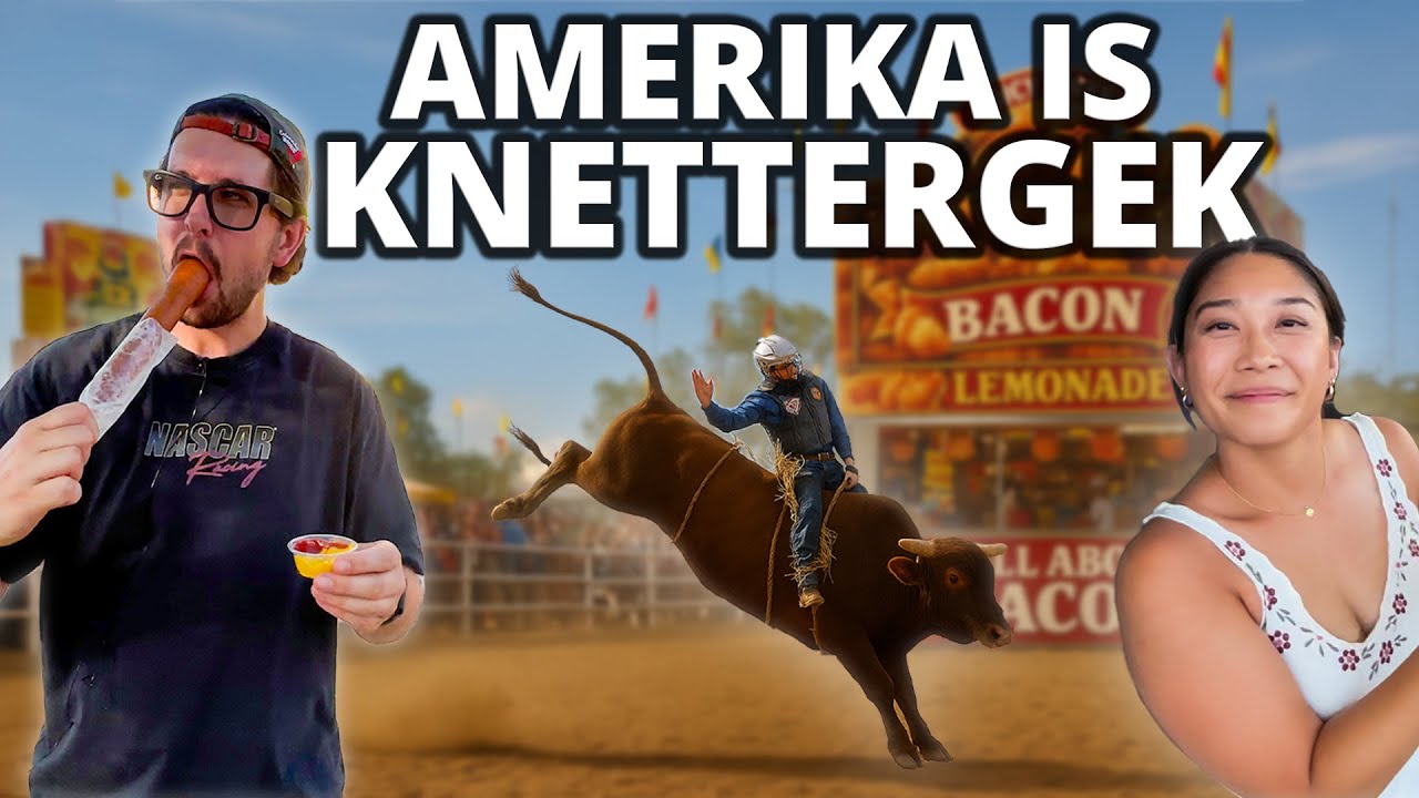 Een RODEO, BIZAR eten en COWBOY Cultuur! - NEDERLANDSE Vlog