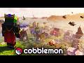 Turning An EMPTY Field into a Massive STARTER TOWN || Cobblemon Origins