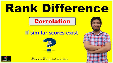 Rank Difference Correlation in Bengali : Co-efficient of Correlation | Rank difference Method