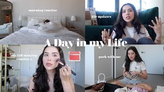 A Day in my Life ♡ Morning Routine, Catching up, Everyday Makeup, Pack with me