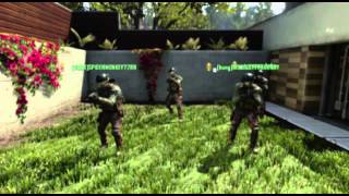 Across the map combat axe on Raid! Black Ops 2 (Tomahawk)