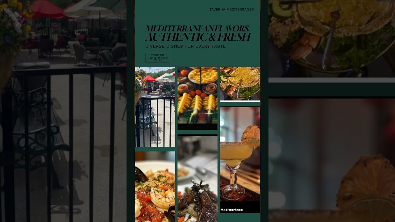 Mediterranean Flavors, Authentic & Fresh