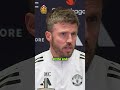 Michael Carrick Speaks on Casemiro's Emotional Old Trafford Farewell 🥹