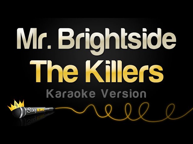 The Killers - Mr. Brightside (Karaoke Version) class=