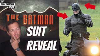 The Batman Suit Reveal Reaction!!