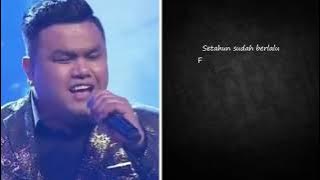 AWEERA | SETAHUN SUDAH BERLALU persembahan di GEGAR VAGANZA 8 (no music)