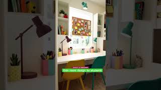 Kids room design by students with the help of AI #inspirationchallenge #interiorcourse