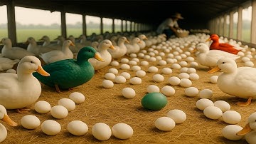 Discover Modern Duck Farming Technology: From Eggs to Meat to Slaughter & Poultry Processing Line
