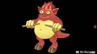 My singing monsters Drumpler ( All monster sounds Fire Haven )
