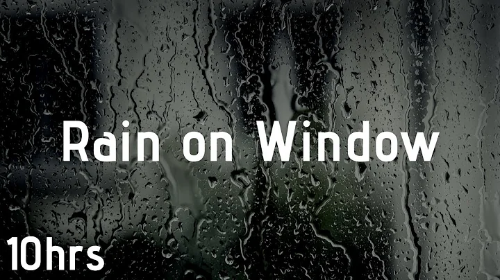 10 HOURS Gentle Rain Sounds on Window | Calm Rain | Black Screen Rain for Sleep, Study - DayDayNews